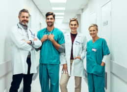 group of medical professionals